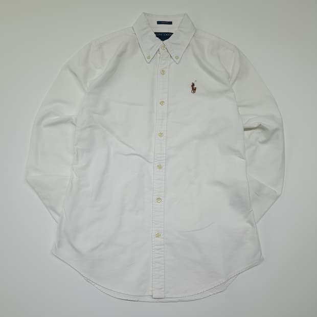 CK096 M 폴로 멀티포니 슬림핏 화이트 셔츠 남방