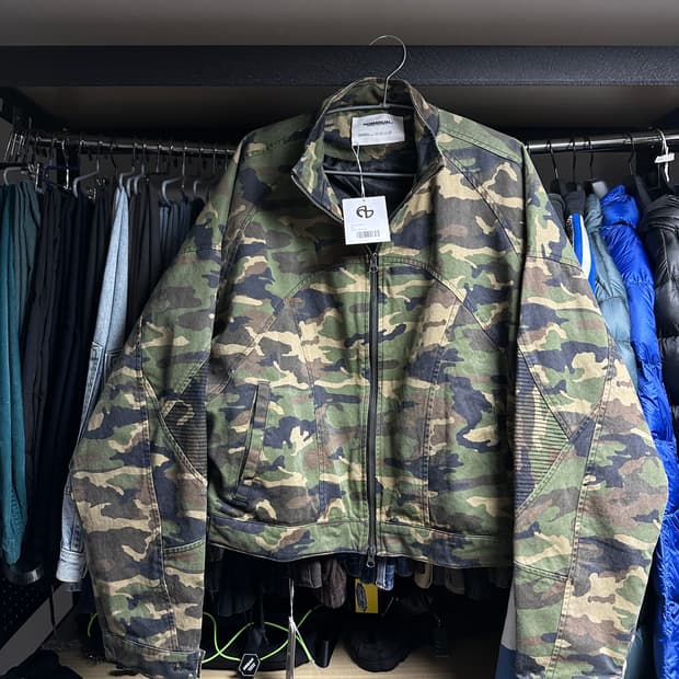 노매뉴얼 카모 자켓 L 새상품