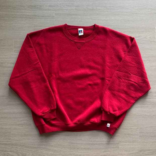 러셀 플레인 스웻셔츠 XXL