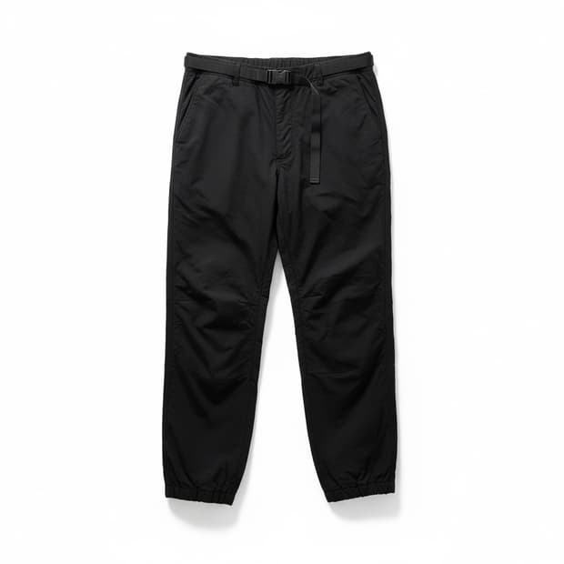 그라미치(GRAMICCI)블랙 벨트 팬츠