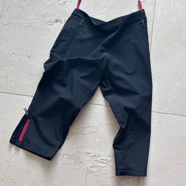 Prada sports 7부 카프리팬츠