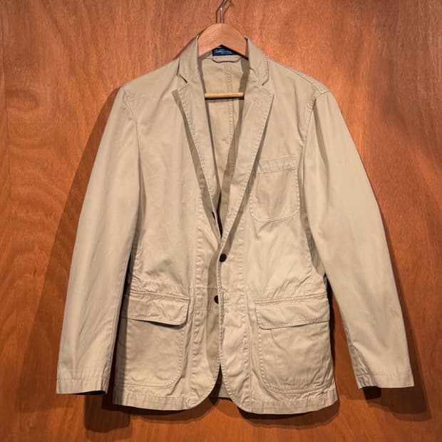 폴로랄프로렌 코튼 치노 자켓 38 M 블레이저