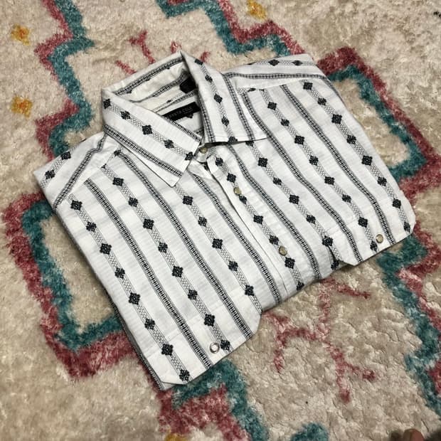 90s KENNETH COLE  케네스콜 웨스턴 셔츠 