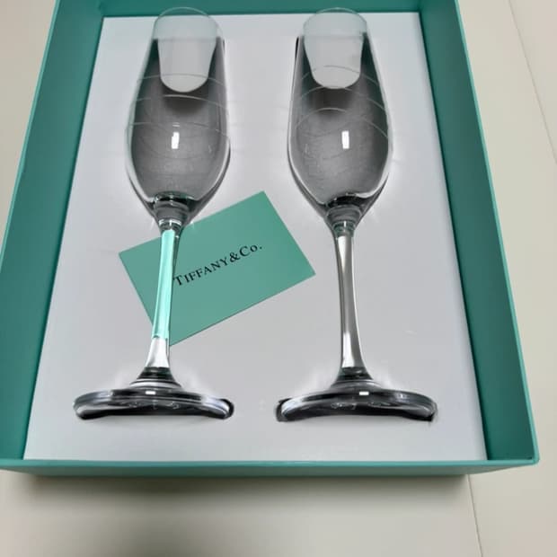 티파니 와인잔 새제품