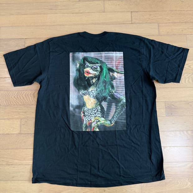 [XL] supreme 슈프림 그레타 반팔 티셔츠 블랙