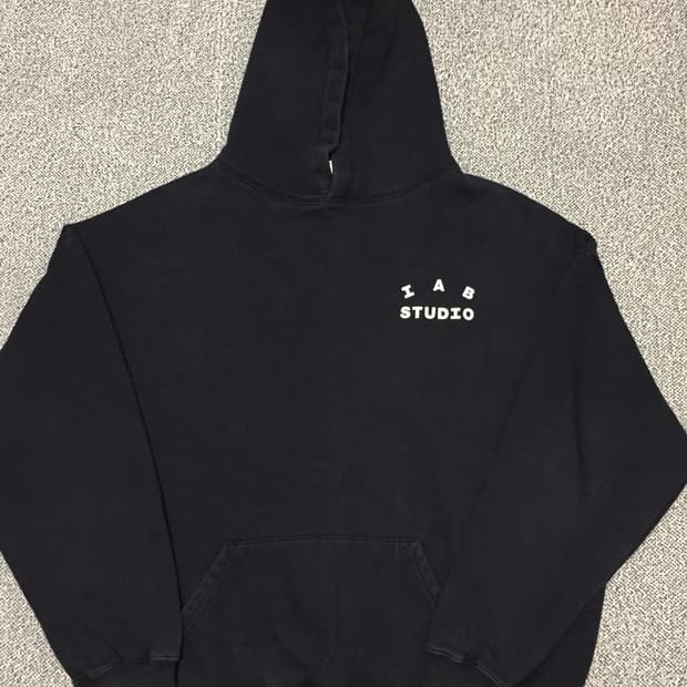 IAB STUDIO_hoodie navy