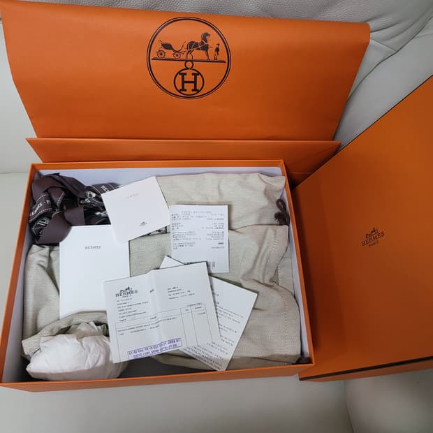 에르메스 신발 박스, 더스트백 정품