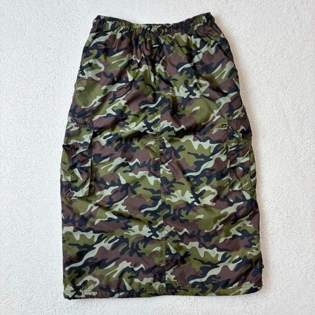 Selectede 00's Japan 밀리터리 롱카고 스커트 PN5986