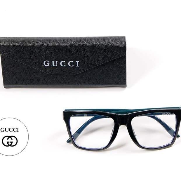 구찌 남녀공용 뿔테안경