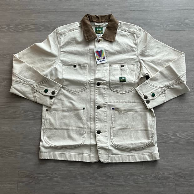 (한정판희귀매물,새상품) Lee 데님 커버올 초어자켓 워크자켓 로코자켓