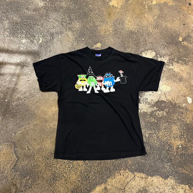 빈티지 00s M&M 프로모션 티셔츠 