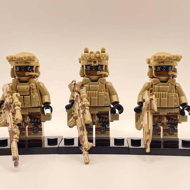 밀리터리 피규어 3종