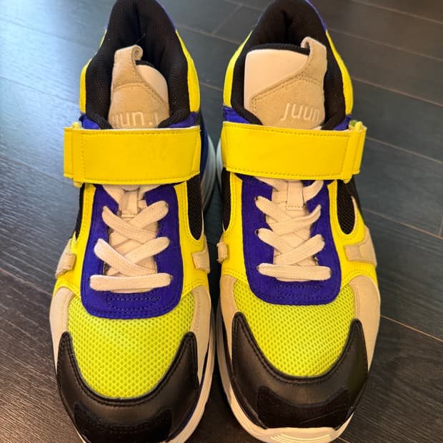 준지 청키 스트랩 스니커즈