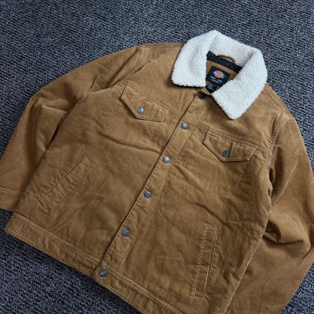 디키즈 USA 오리지날 코듀로이 쉐르파 워크 자켓 1546