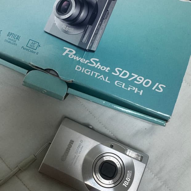 빈티지카메라) 캐논 sd790is (ixus 90)