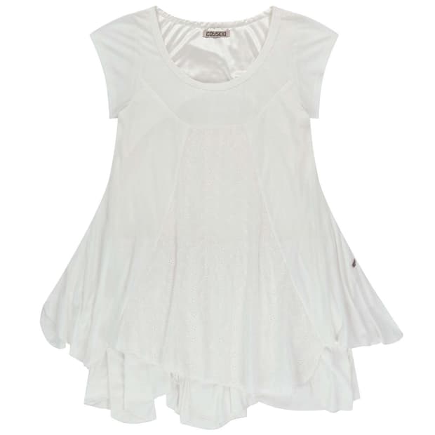 코이세이오 플라워 원피스 화이트