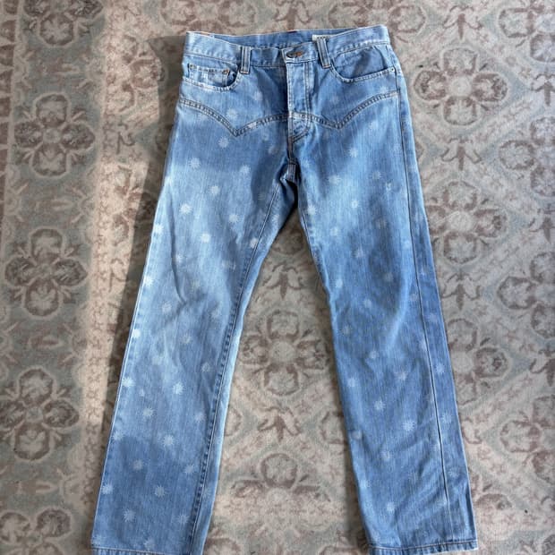 Sunao kuwahara star pattern pants 
