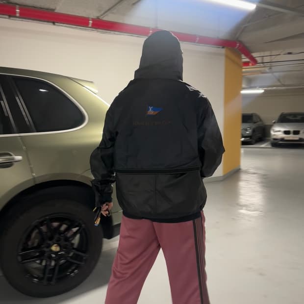 루이비통 아카이브 리버시블 블루종 자켓