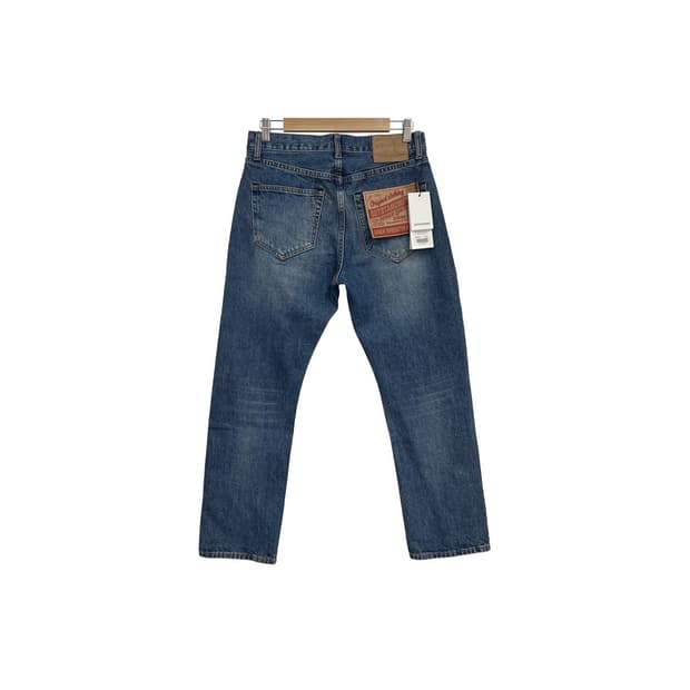 아웃스탠딩 60s 복각 셀비지 크롭 데님 팬츠