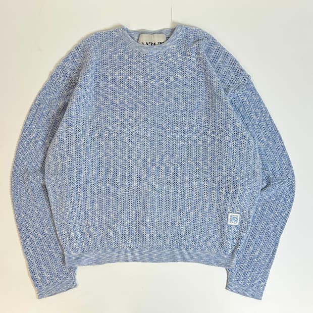 세터 크로셰 오버핏 니트 (m)