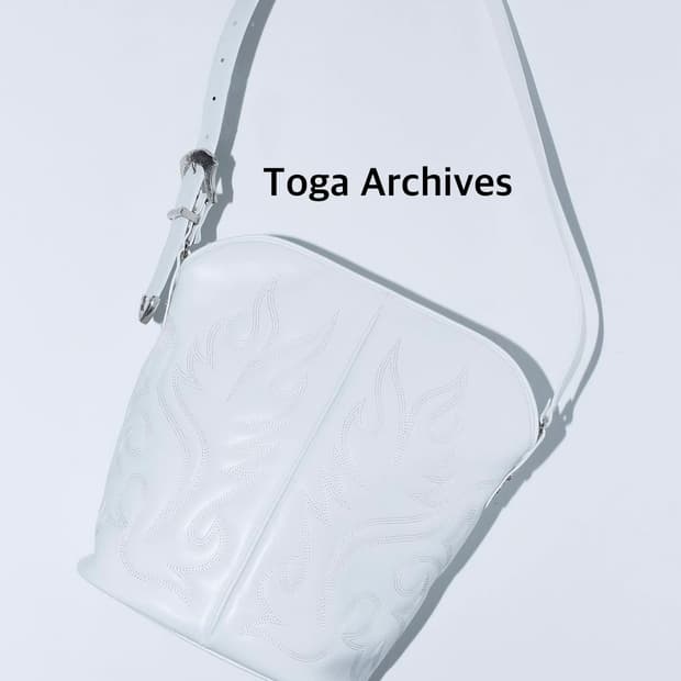 토가 아카이브 23AW 웨스턴 레더 백