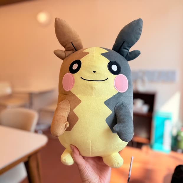 일본 반다이 포켓몬 모르페코 봉제인형 40cm