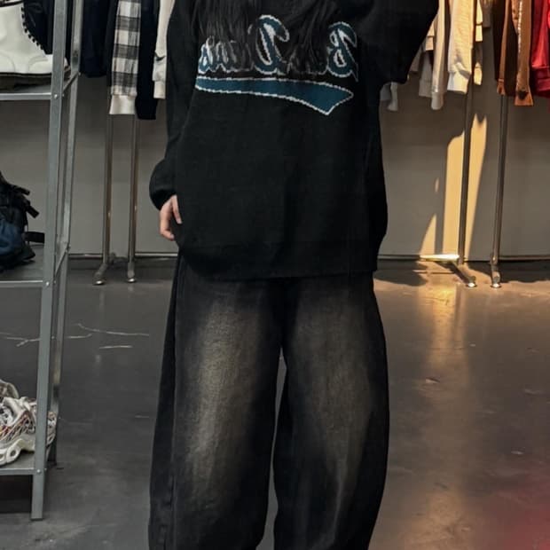 벤데이비스 화이트라벨 세미오버니트 A3332