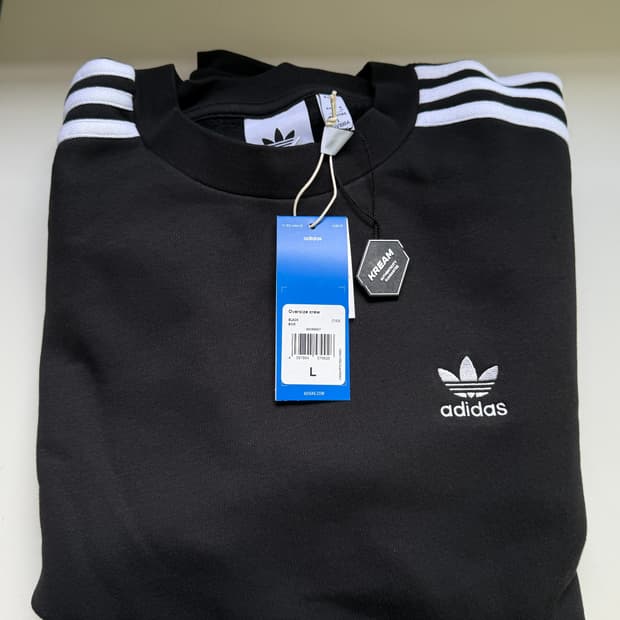 아디다스 오버사이즈 크루넥 맨투맨