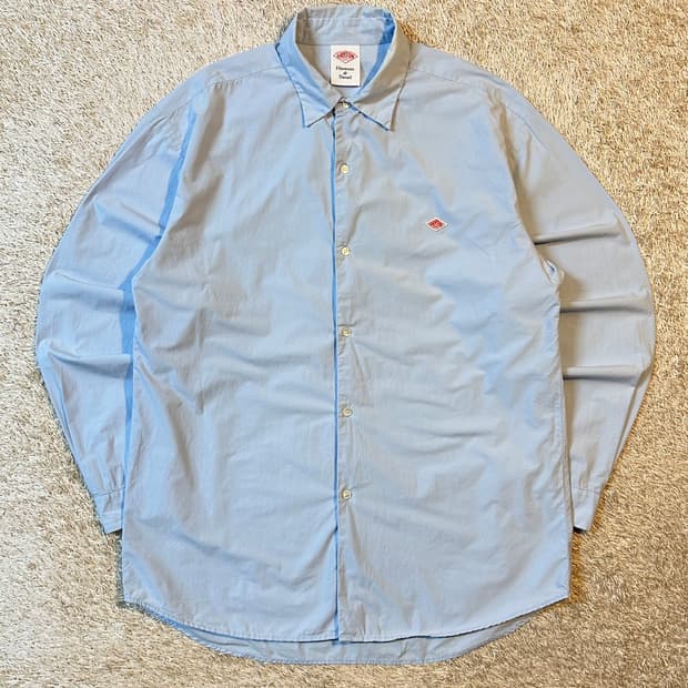 매장판) 23ss 단톤 DANTON 코튼 셔츠 스카이블루 44