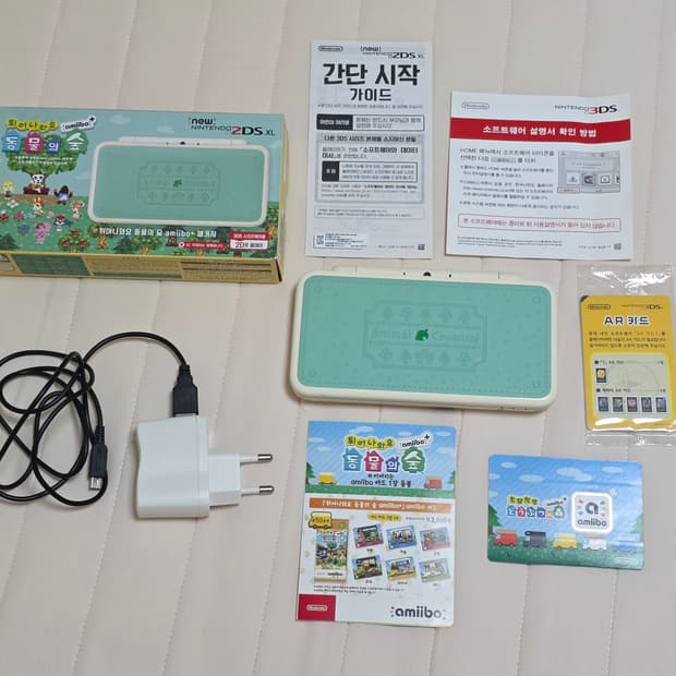 닌텐도 2ds xl 동물의숲 에디션