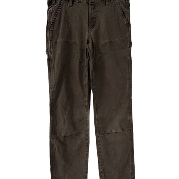 [32인치] CARHARTT VINTAGE 더블니 워크팬츠 브라운