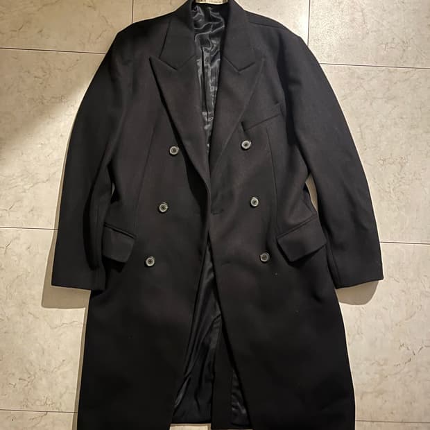 Zara collection 18 F/W 피크드 라벨 울 코트