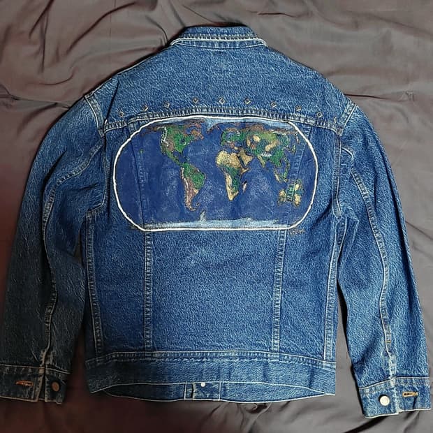 Lee 70-80s 커스텀 빈티지 자켓 L