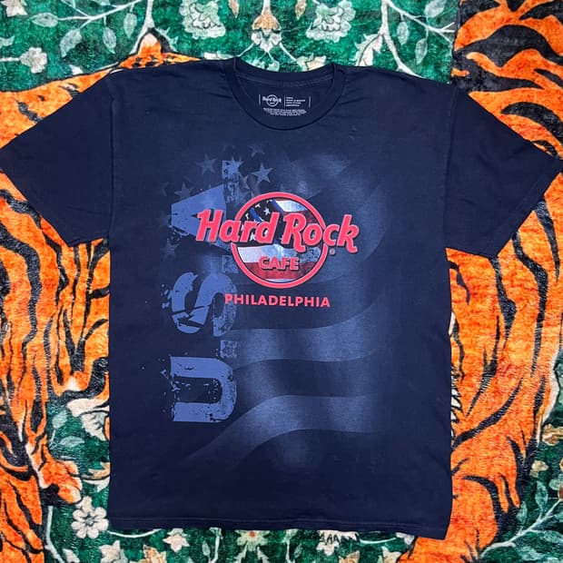 90s HARD ROCK PHILADELPHIA 티셔츠