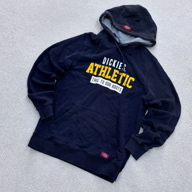 L 디키즈 네이비 애슬레틱 후드 티셔츠  0427E