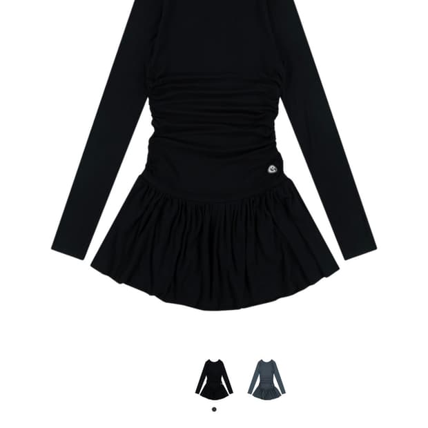 코이세이오 드레이핑 드레스