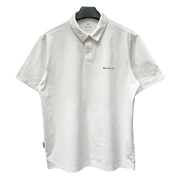 스노우피크 퀵드라이 반팔 폴로 티셔츠 100