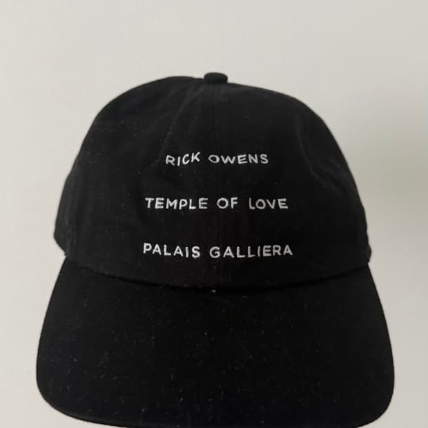 Rick Owens temple of love cap