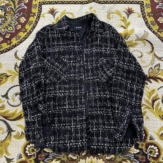 웰던 트위드 셔츠 L