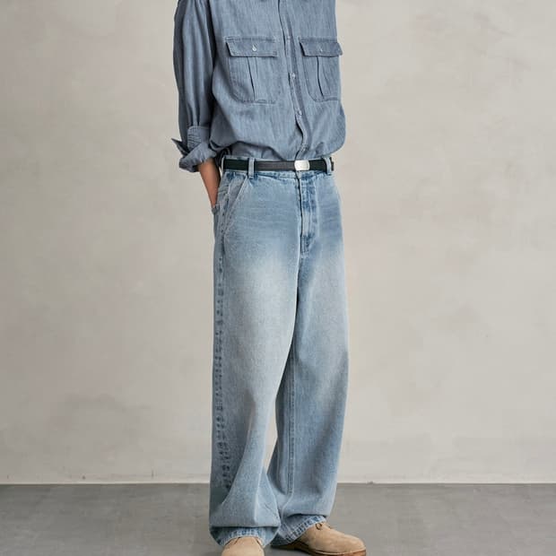 데케트X패션플레닛 와이드 데님
