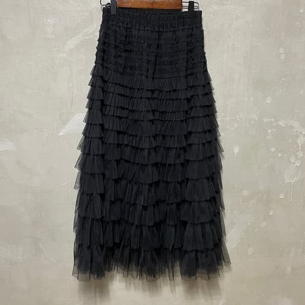 알지아 앤노스트 튤 티어드 스커트 