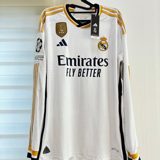 23-24 레알마드리드 어센틱 벨링엄 긴팔 해외 M