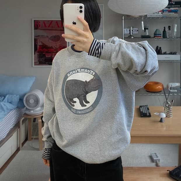 헤인즈 스웻셔츠 (Man L) AA1035