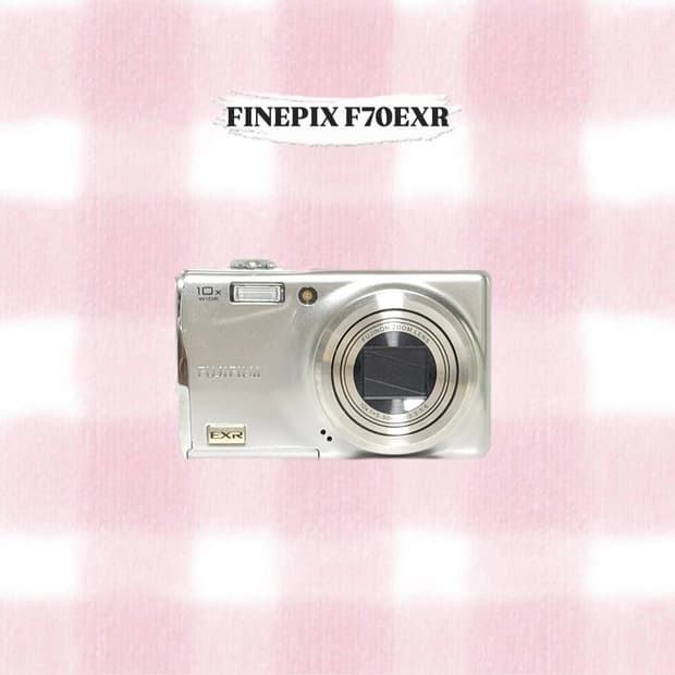 후지필름 파인픽스 F70EXR 실버 빈티지디카