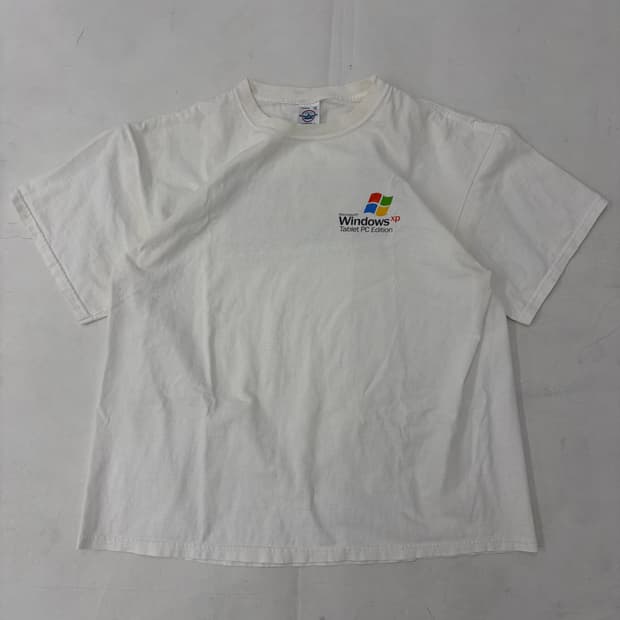 00s Microsoft Windows XP Tee (white)