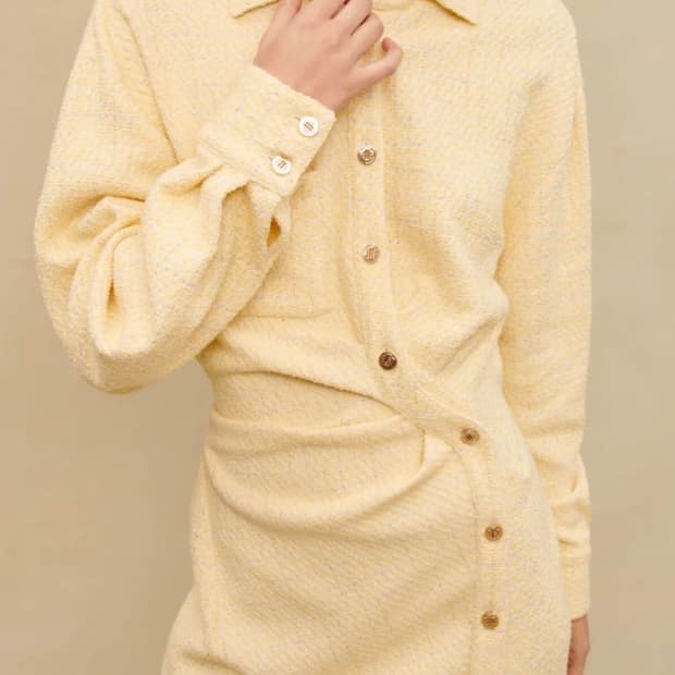 마쥬 트위드 셔츠원피스34