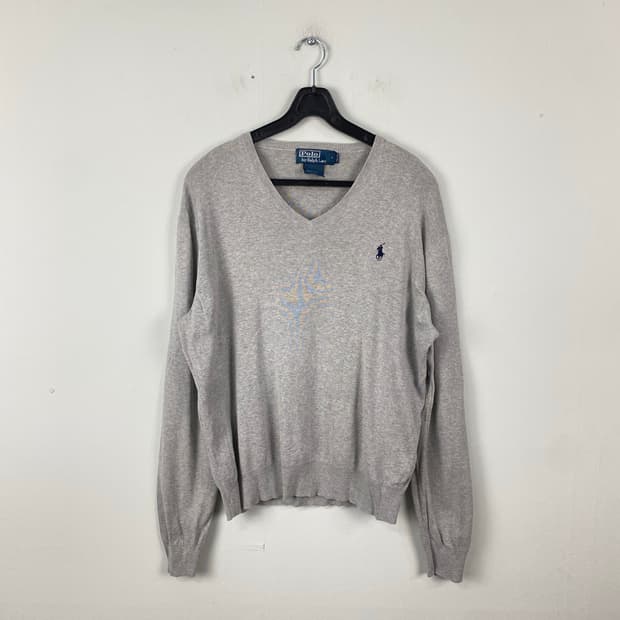 폴로 랄프로렌 브이넥 니트 S <546>