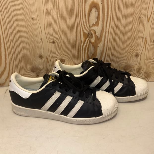 아디다스 80s 슈퍼스타 검흰