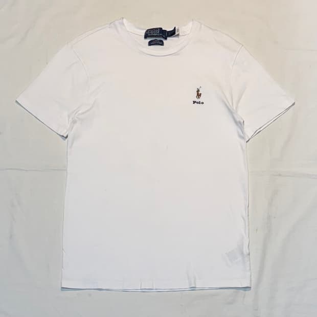 폴로 랄프로렌 무신사 에디션 한정판 티셔츠 화이트