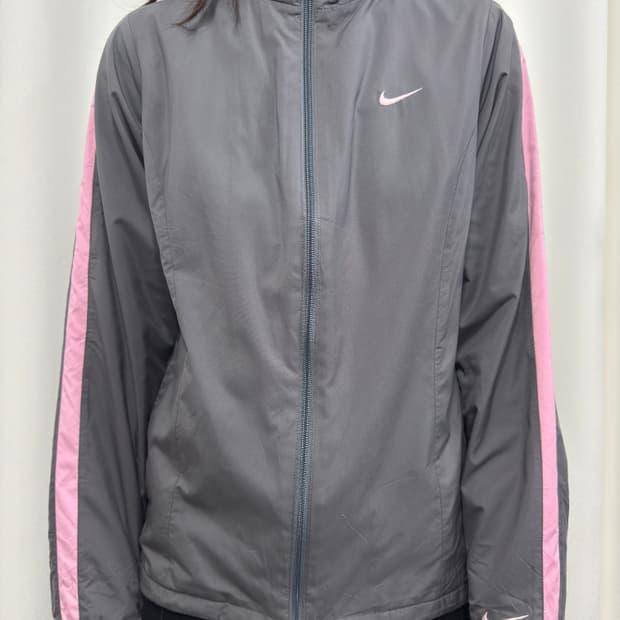 nike pink line jacket
